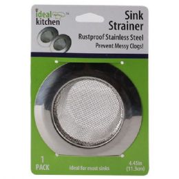 48 Wholesale 1 Pack Stainless Steel Strainer