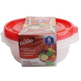 48 Wholesale 6 Pack Rectangle Food Container