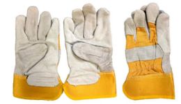 36 Wholesale Heavy Duty Man Made Leather Garden/ Work Glove