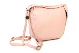 12 Wholesale The Joia Convertible Sack Crossbody - Pink