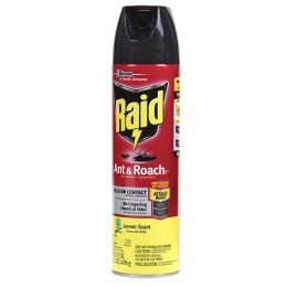 120 Wholesale Raid 17.5 Oz Lemon Ant & Roach Spray Shipped By Pallet
