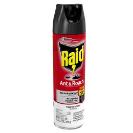 120 Wholesale Raid 17.5 Oz Unscented Ant & Roach Spray Shipped By Pallet