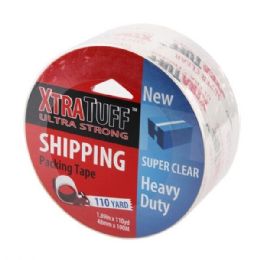48 Wholesale Xtratuff 110 Yard Clear Packing Tape