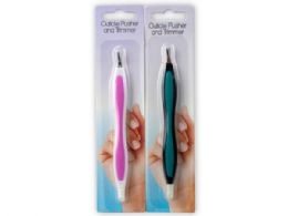 72 Wholesale Cuticle Pusher And Trimmer