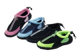 36 Wholesale Womens Athletic Water Shoes Pool Beach Aqua Socks