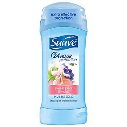 120 Bulk Suave Sweet Pea Violet Deodorant Shipped By Pallet
