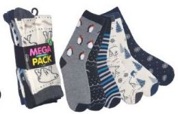 60 Pairs Women's Size 9-11 Soft And Comfortable Crew Socks In Assorted Styles - Womens Crew Sock