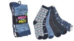 60 Pairs Women's Size 9-11 Soft And Comfortable Crew Socks In Assorted Styles - Womens Crew Sock