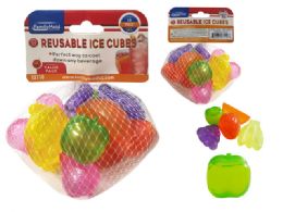 24 Wholesale 18 Piece Reusable Ice Cubes
