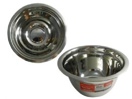 48 Wholesale MIXING BOWL STAINLESS STEEL 7.1" Diameter 1.2MM THICK