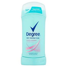 120 Wholesale Degree Sheer Powder Deodorant Shipped By Pallet