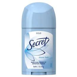120 Pieces Secret Shower Fresh Deodorant Shipped By Pallet - Deodorant