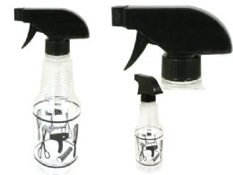 96 Pieces 500 Ml Barber Design Spray Bottle - Spray Bottles