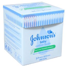 36 Units of Johnson's 200 Count Cotton Swab - Baby Beauty & Care Items