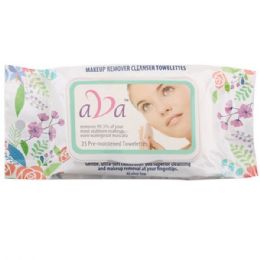 48 of 25 Counts Ava Beauty Make Up Wipes