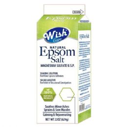 120 Wholesale Wish 22 Oz Original Epsom Salt Box Shipped By Pallet