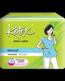 48 Pieces 20 Piece Kotex Unscented Liner - Personal Care Items
