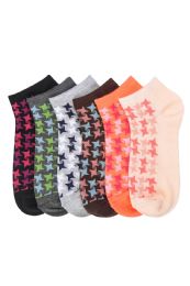 216 Pairs Girls Printed Casual Spandex Ankle Socks Size 9-11 - Girls Ankle Sock