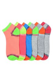 432 Pairs Girls Printed Casual Spandex Ankle Socks Size 9-11 - Girls Ankle Sock