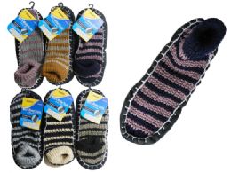 144 Wholesale House Slippers With AntI-Skid Dots