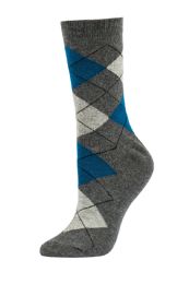 120 Wholesale Woman's Pattern Crew Socks Size 9-11