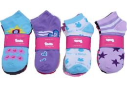 60 Wholesale Womens Junior Girls Printed Ankle Socks Size 9-11 Mixed Printed Socks