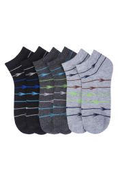 216 Wholesale Men's Spandex Ankle Socks Size 10-13