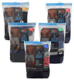 24 Pieces Men's 3 Pack Fruit Of The Loom Boxer Briefs, Size Small - Mens Underwear