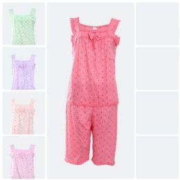 60 Pieces Womens Pajamas Set Assorted Colors And Sizes - Women's Pajamas and Sleepwear
