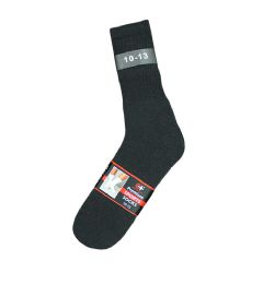 120 Wholesale Kid's Black Sport Crew Socks , Sock Size 6-8