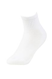 240 Wholesale Women's Cushion Quarter Ankle Socks Size 9-11