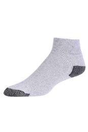 120 Bulk Men's Cushion Quarter Ankle Socks Size 10-13