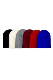 120 Pairs Ladies Assorted Color Winter Beanies - Winter Beanie Hats
