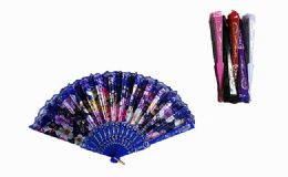 120 Wholesale Chinese Japanese Party Handheld Fan Assorted Color