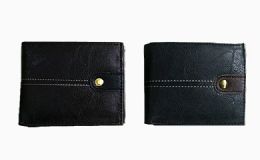 48 of Mens Bi Fold Wallet With Button Closure