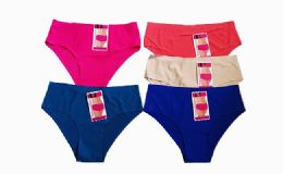 120 Wholesale Womens High Waist Seamless Panties Five Piece