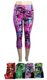 120 Wholesale Women High Waist Yoga Fitness Running Gym Stretch Sports Pants