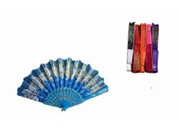 120 Pieces Handheld Folding Fans Chinese Japanese Women Craft Fan For Party Wedding Dancing - Novelty & Party Sunglasses