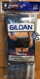 96 Pieces Gildan Mens Boxer Brief Size Large Only - Mens Underwear