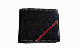 48 of Mens Fashion Wallet With Red Stripe