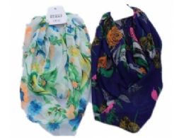 240 Pieces Womens Fashion Infinit Scarf Assorted Pattern - Womens Fashion Scarves