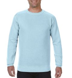 12 Wholesale Comfort Colors Unisex Chambray Crew Neck Sweatshirt, Size Medium