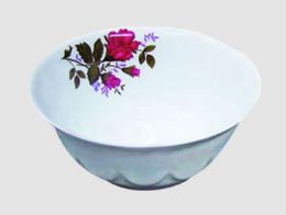 60 Pieces Plastic Rose Bowl Eight Inch - Plastic Bowls and Plates