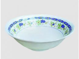 120 Pieces Plastic Dish Soup Bowl Grape Pattern Six Inch - Plastic Bowls and Plates