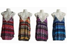 30 of Womens Summer Sleeveless Casual Tank Tops Basic Lace