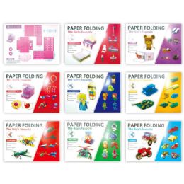 96 Wholesale Color Paper Folding Books