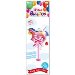 96 Wholesale Seventeen Inch Foil Balloon Girl