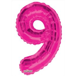 30 Wholesale Thirty Four Inch Pink Balloon Number Nine