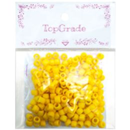 96 Wholesale Acrylic Bead Yellow