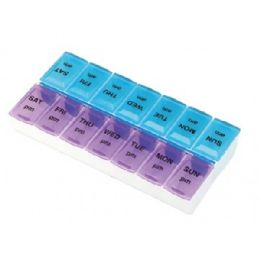 60 Wholesale Pill Organizer Weekly Assorted Colors